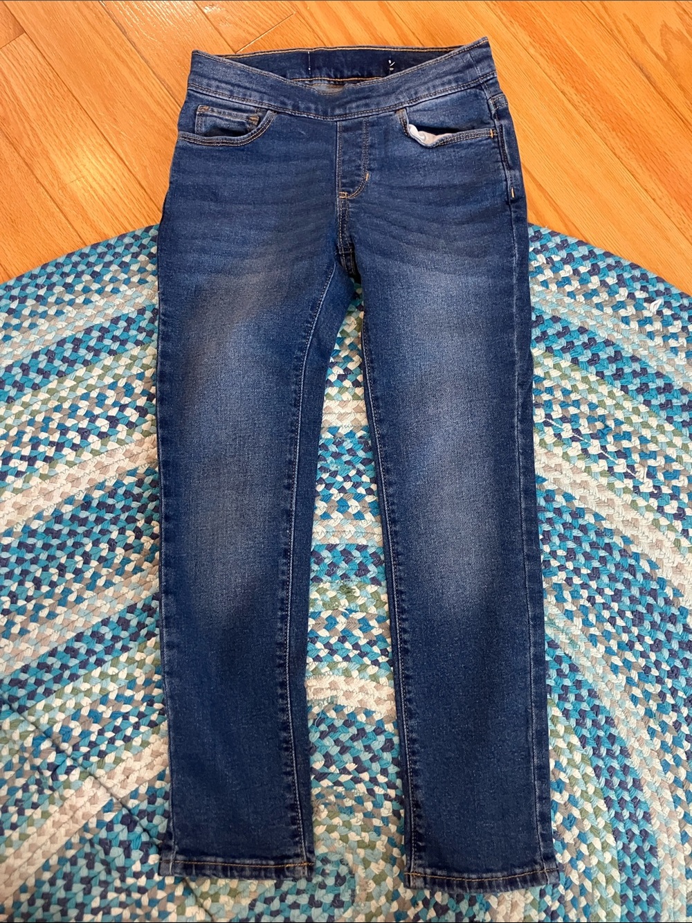 Girls size 8 adjustable jeggings
